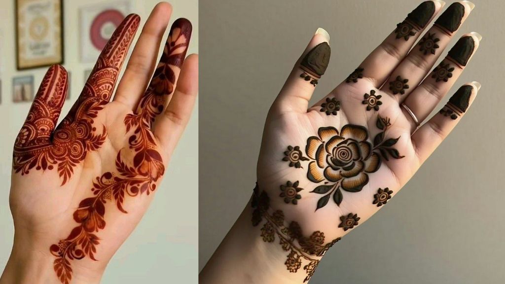 Floral Mehndi Design