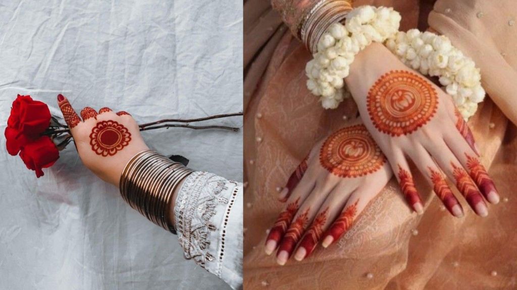 Round Mehndi Design
