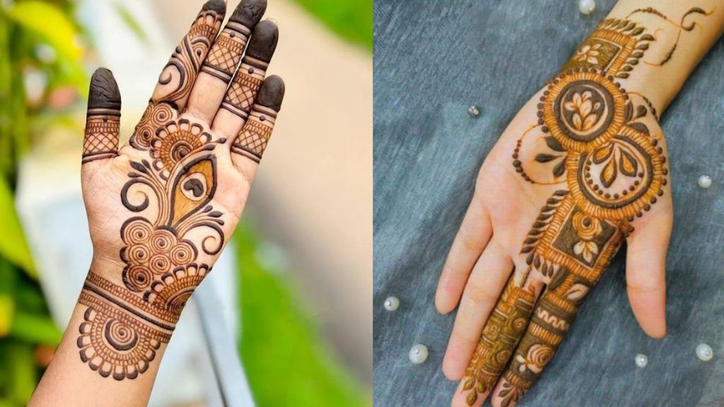 Front Hand Mehndi Design