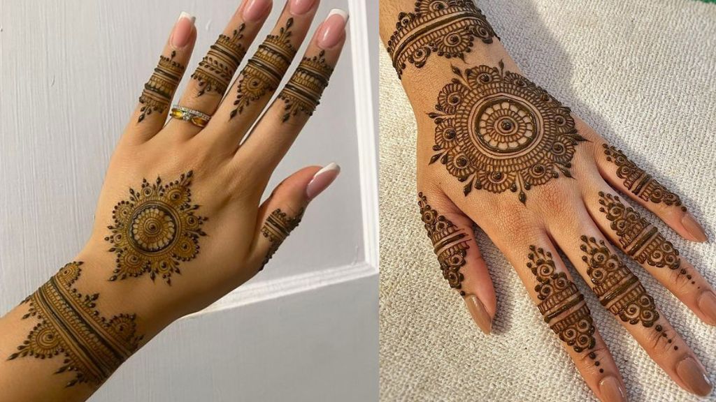Round Mehndi Design