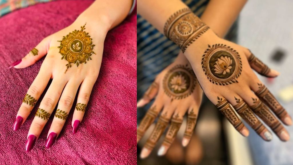 Round Mehndi Design