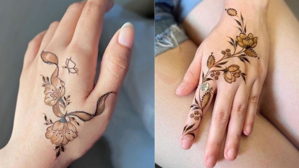 Floral Mehndi Design