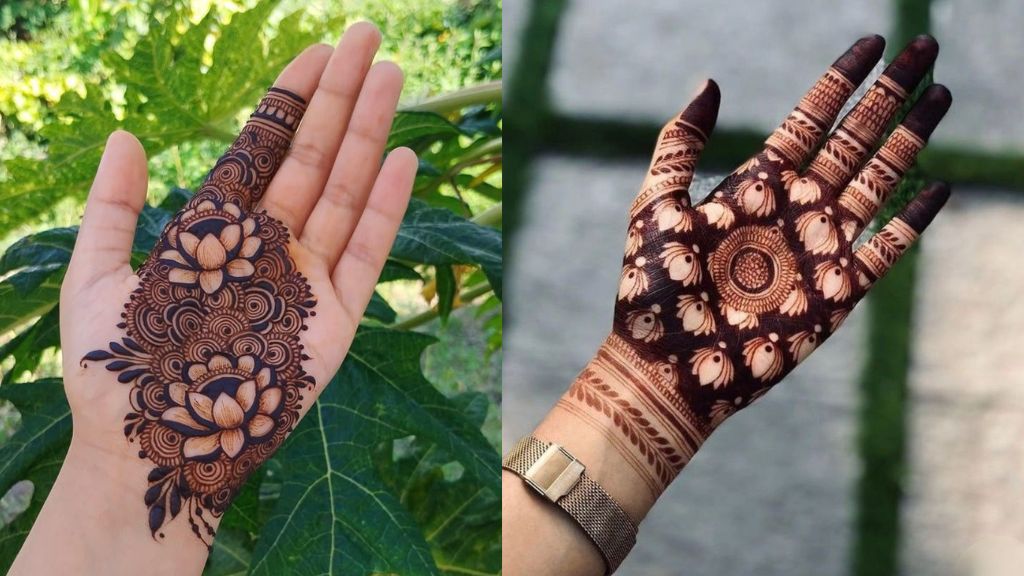Stylish Teej Mehndi Designs