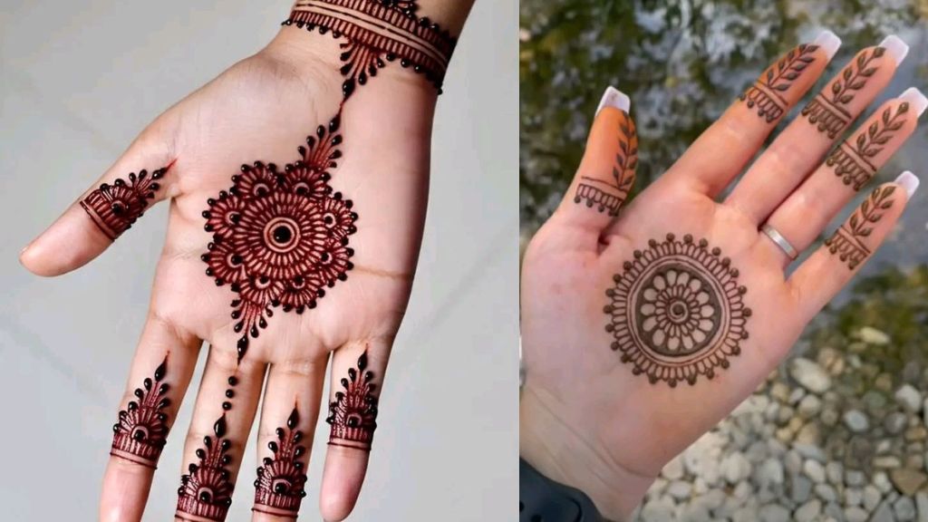 Round Mehndi Design
