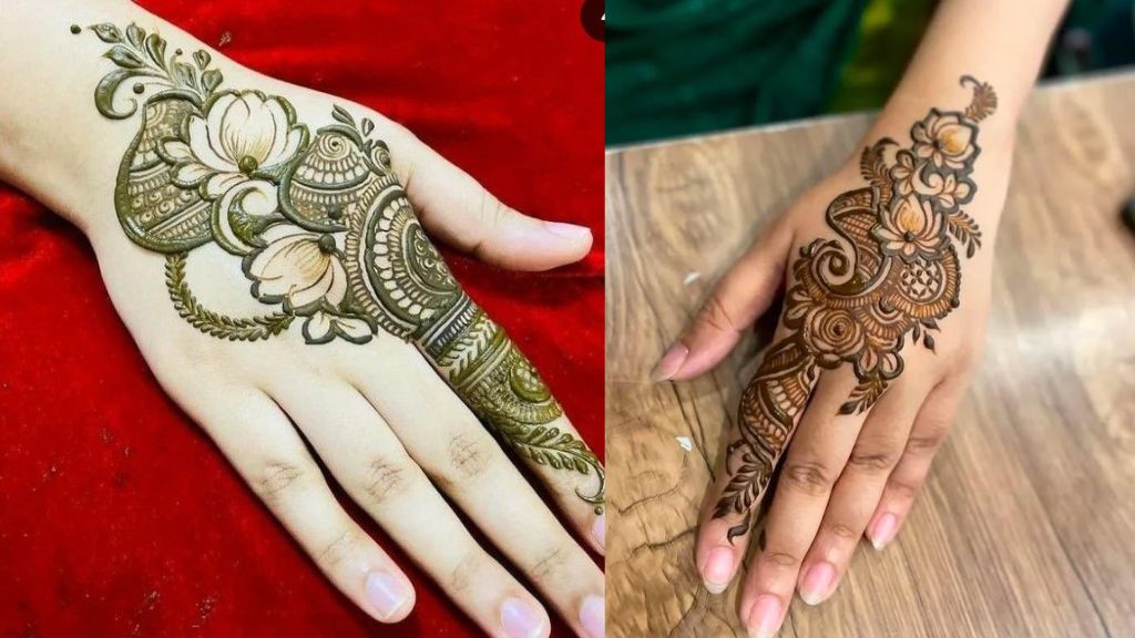 Floral Mehndi Design