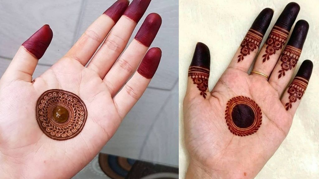 Front Hand Mehndi Design