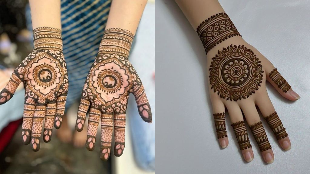 Round Mehndi Design