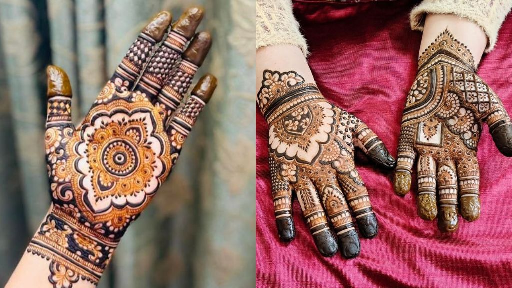 Royal Mehndi Design Front Hand