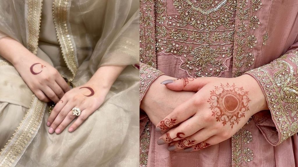 Short Mehndi Design Simple