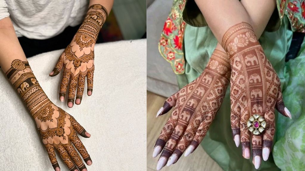 Royal Mehndi Design Front Hand