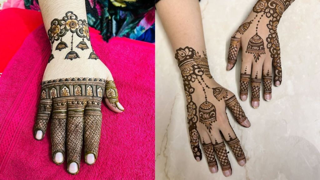 Royal Mehndi Design Front Hand