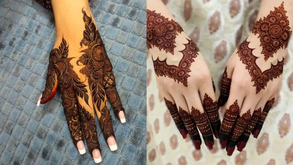 Barik Mehndi Design