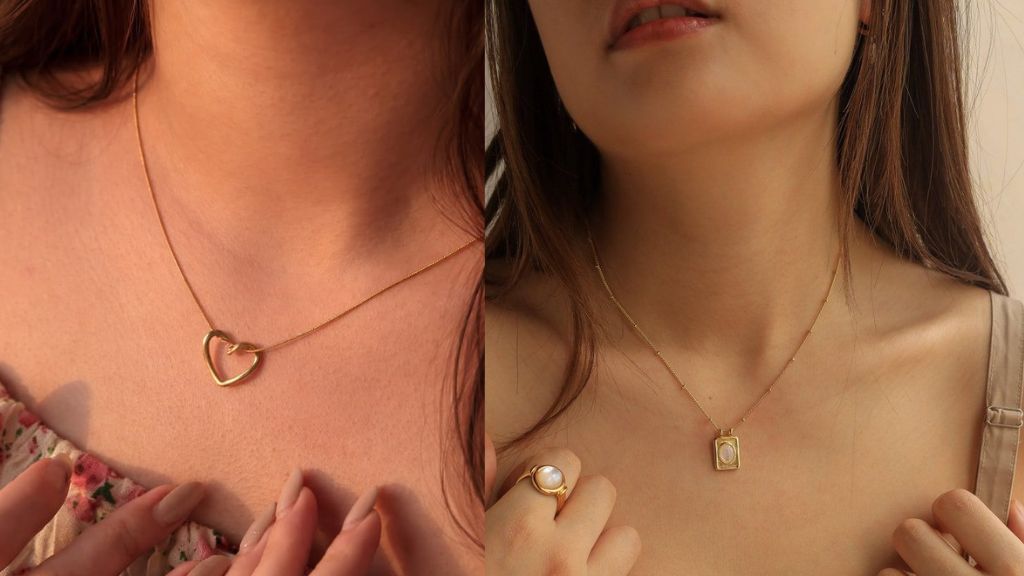 Gold Pendant Designs For Girls