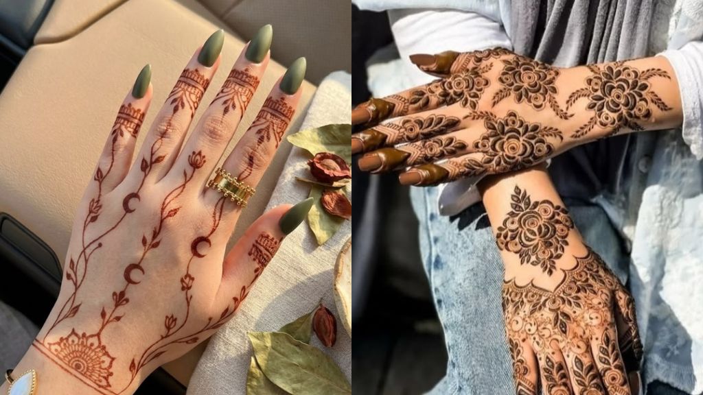 Barik Mehndi Design