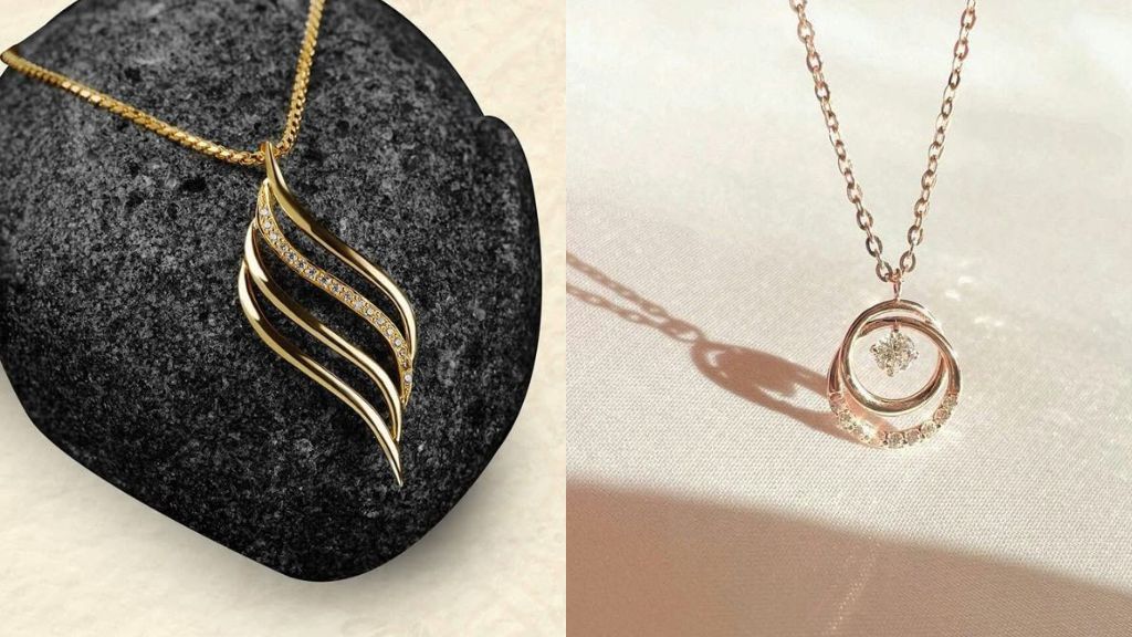 Gold Pendant Designs For Girls