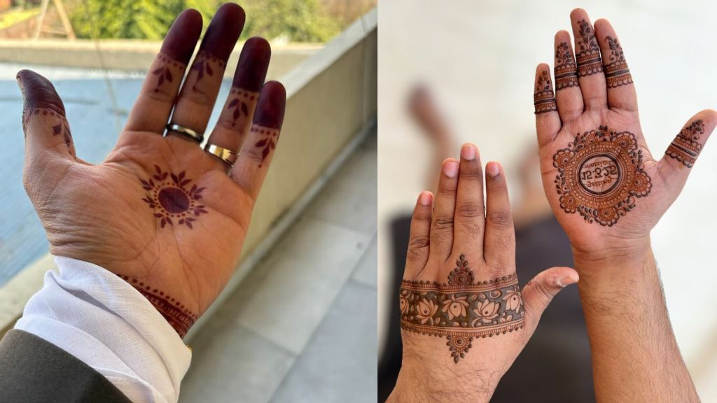 Mehndi Designs For Groom