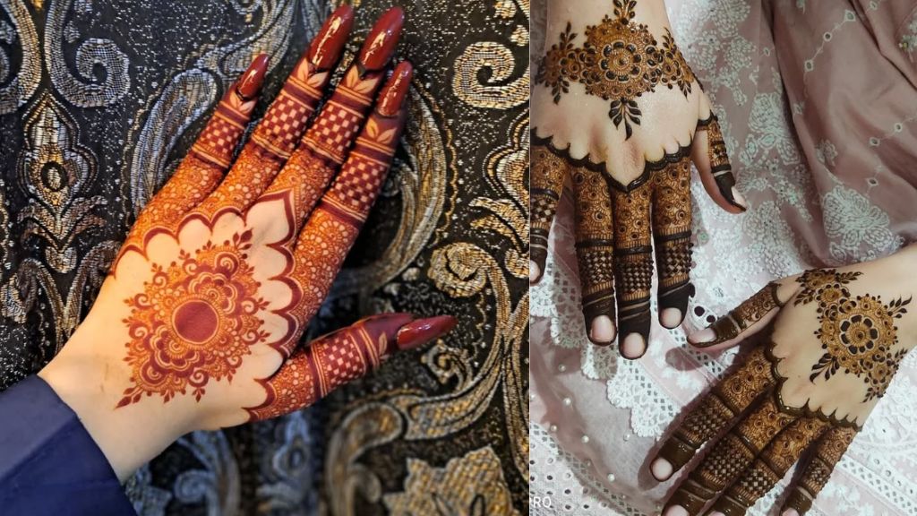 Mehendi Back Design