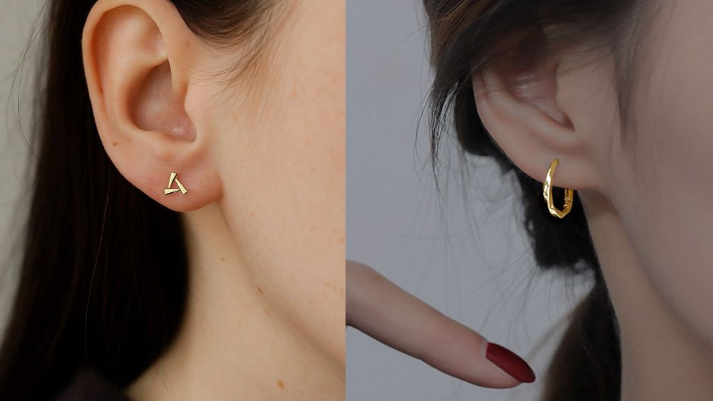 Minimal Gold Earrings