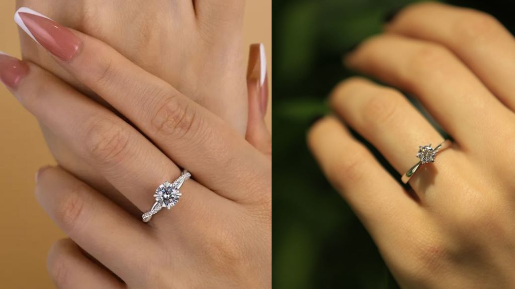 Silver Ring Design For Girl