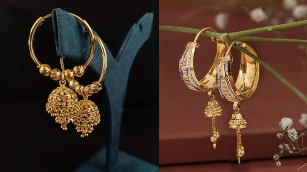 Gold Jhumka For Women