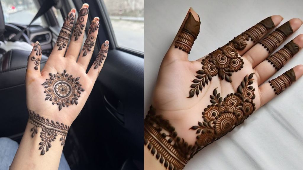 Mehndi Design Simple and Beautiful