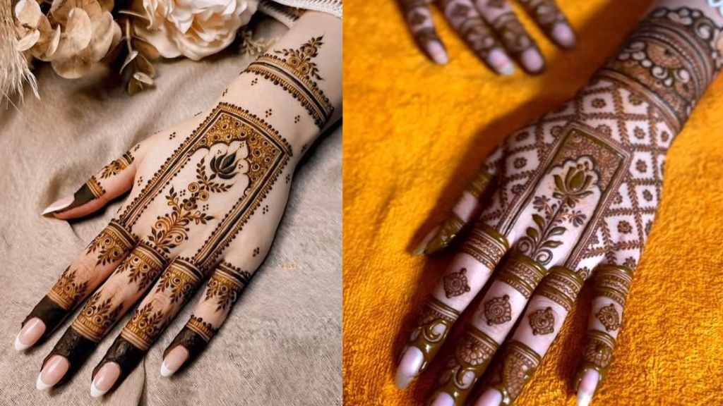Mehendi Back Design