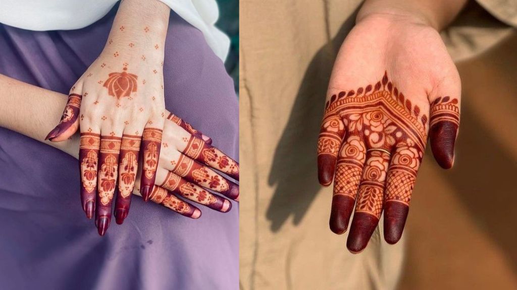 Best 5 Flower Mehndi Designs