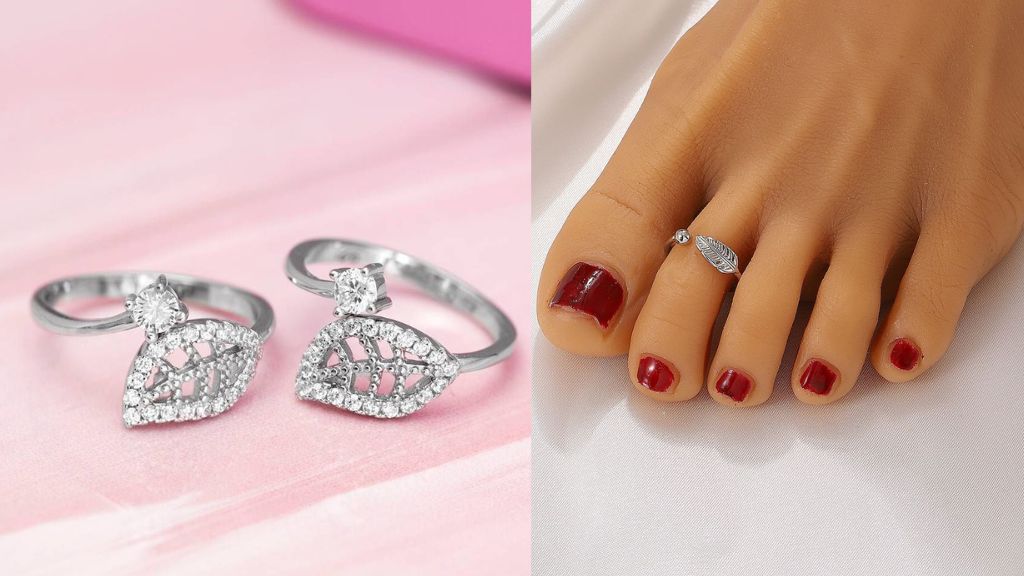 Leaf Toe Rings