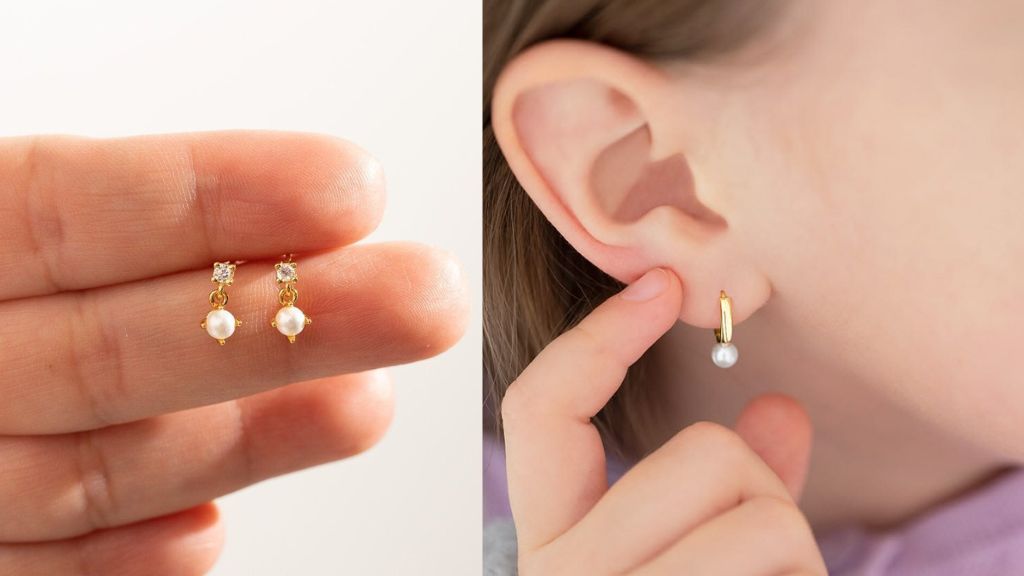 Baby Earrings Gold