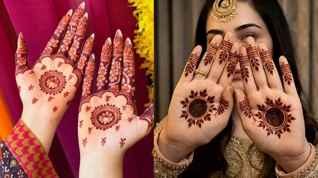 Front Hand Simple Mehndi Design