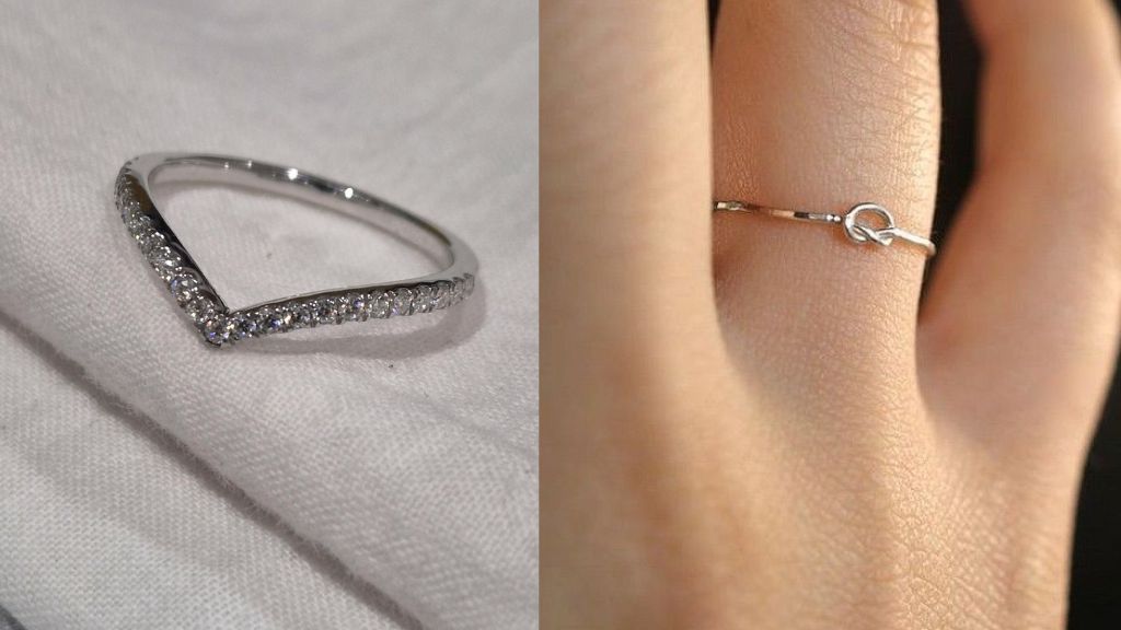 Silver Ring Design For Girl