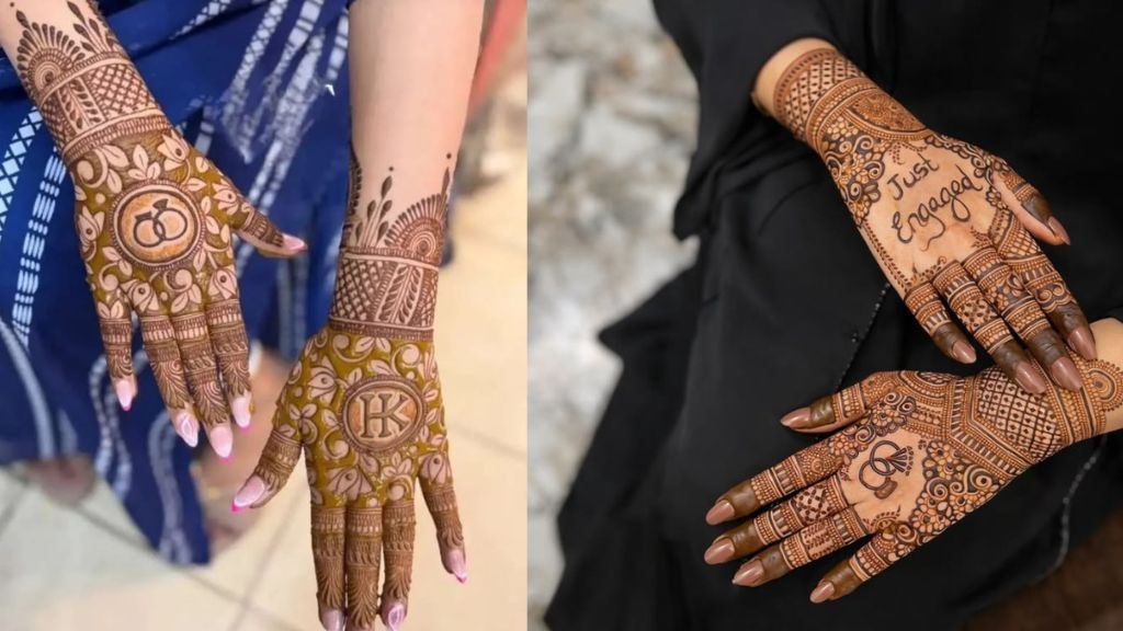 Latest Engagement Mehndi Designs