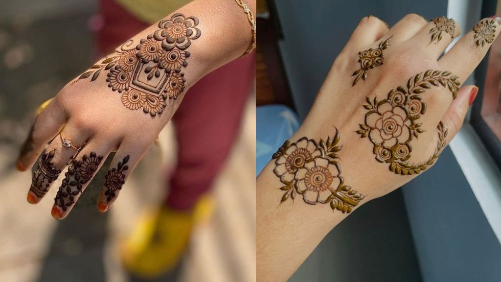 Mehndi Design Simple and Beautiful
