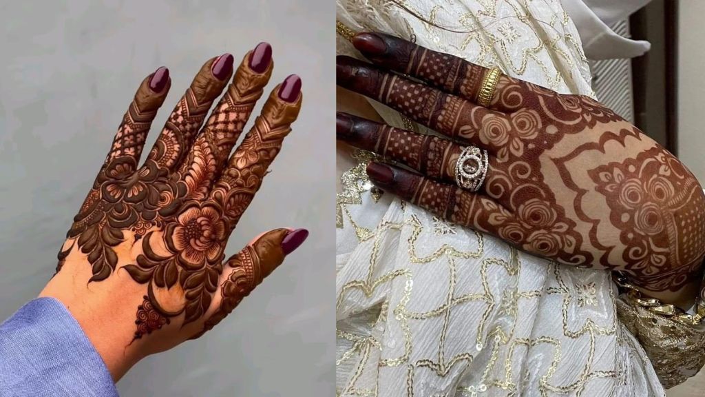 Floral Arabic Mehandi Design