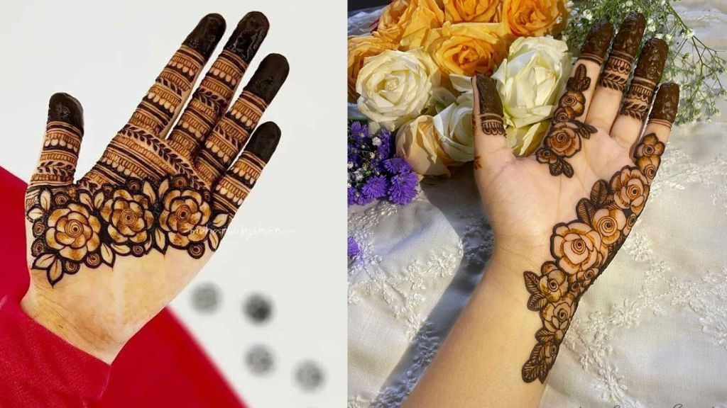 Easy Gulab Mehndi