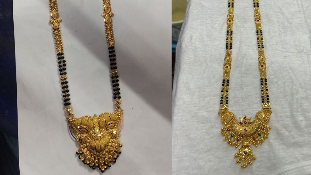 Mangalsutra Locket Design Gold