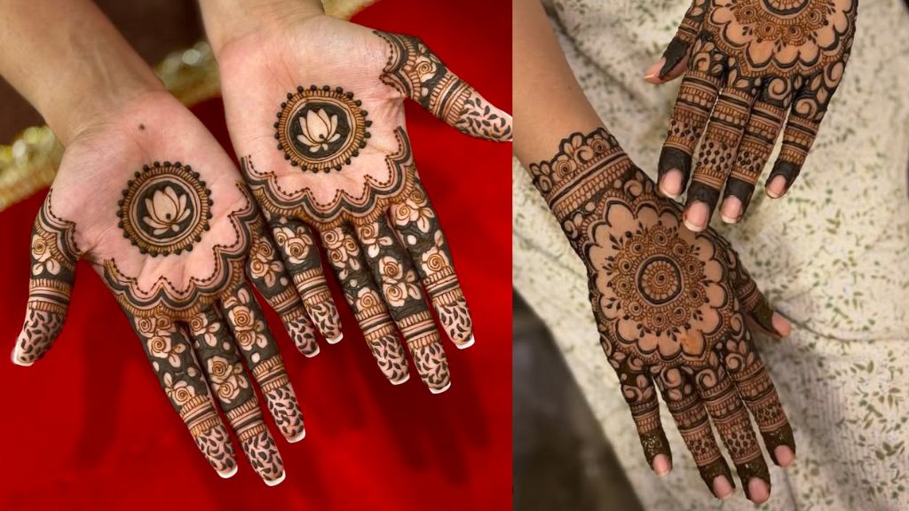 Latest Engagement Mehndi Designs