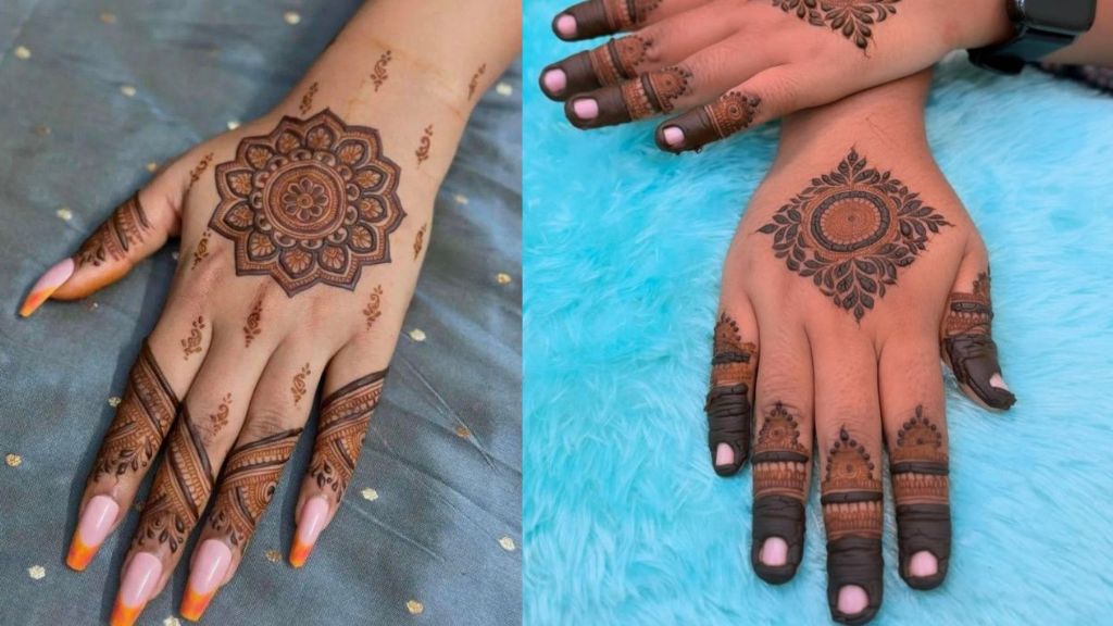Shaded Mehndi Design
