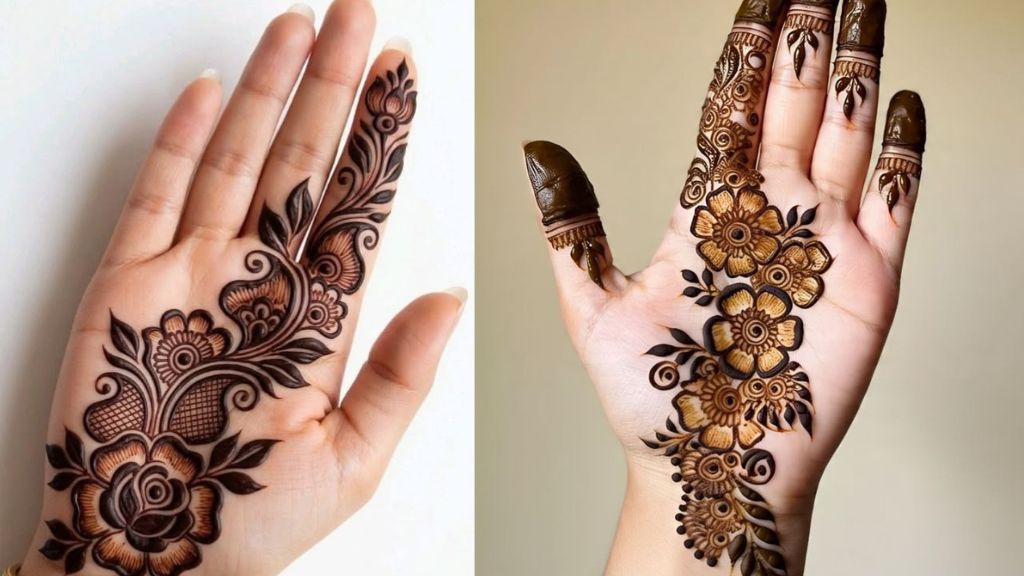 Mehndi Design Simple and Beautiful