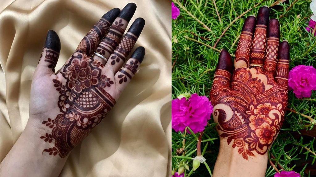 Floral Arabic Mehandi Design
