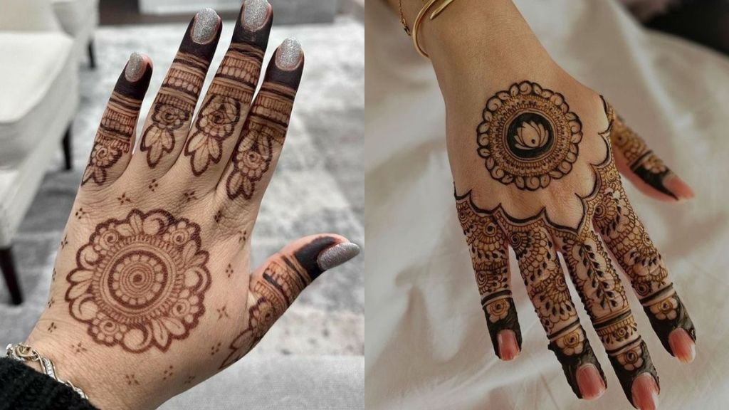 Best 5 Flower Mehndi Designs