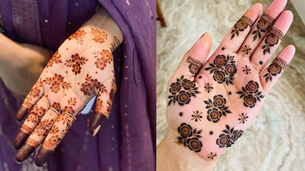 Easy Gulab Mehndi