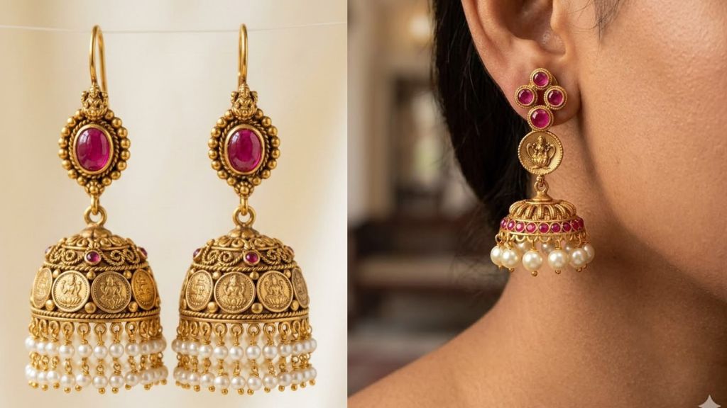 Traditional Jhumka Earrings