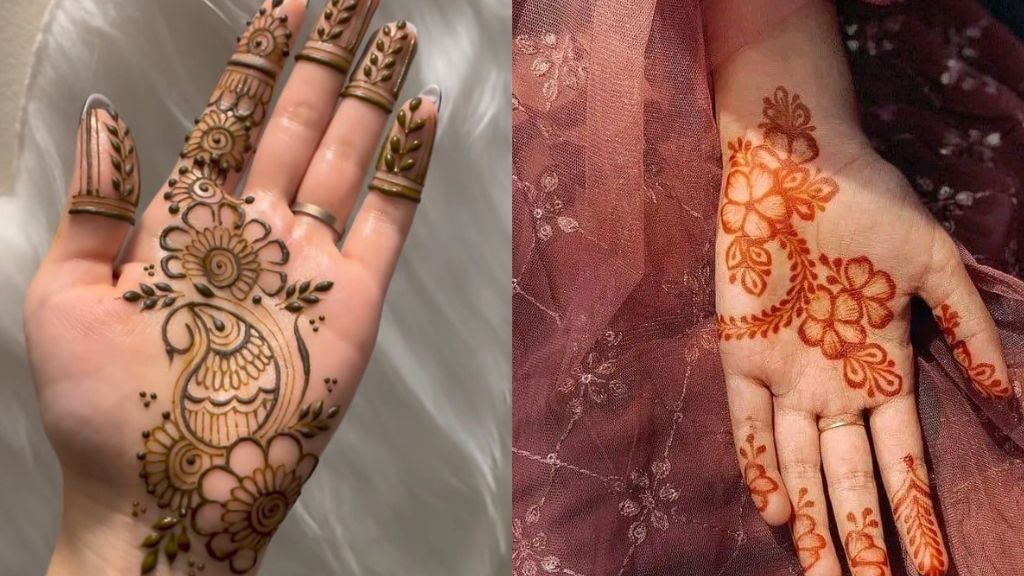 Front Hand Simple Mehndi Design