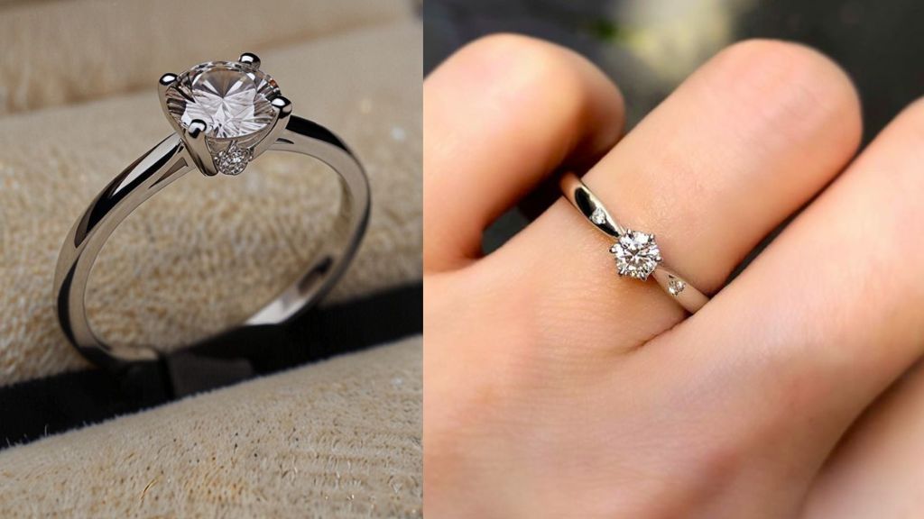 Silver Ring Design For Girl