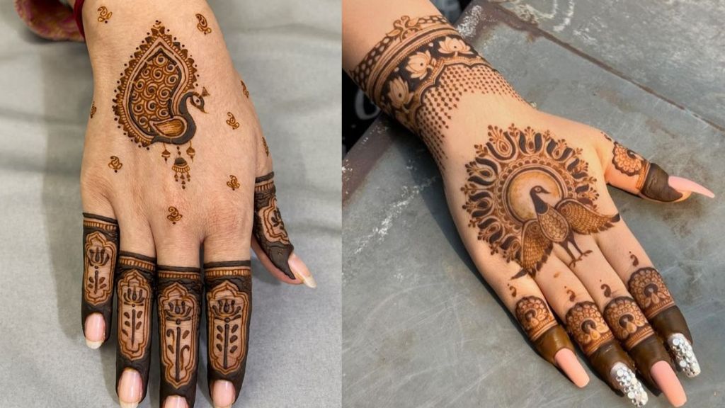 Latest Engagement Mehndi Designs