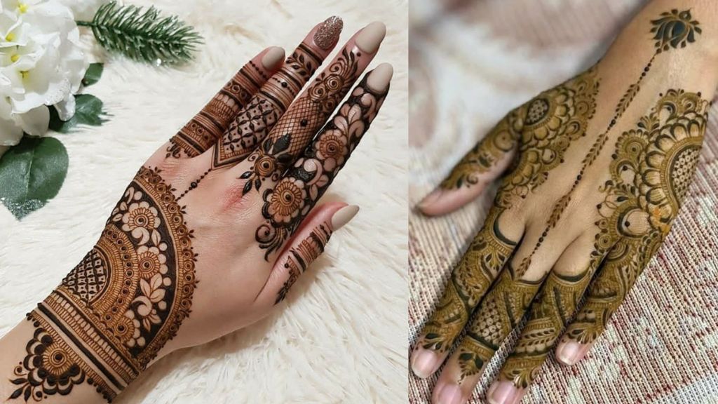 Shaded Mehndi Design