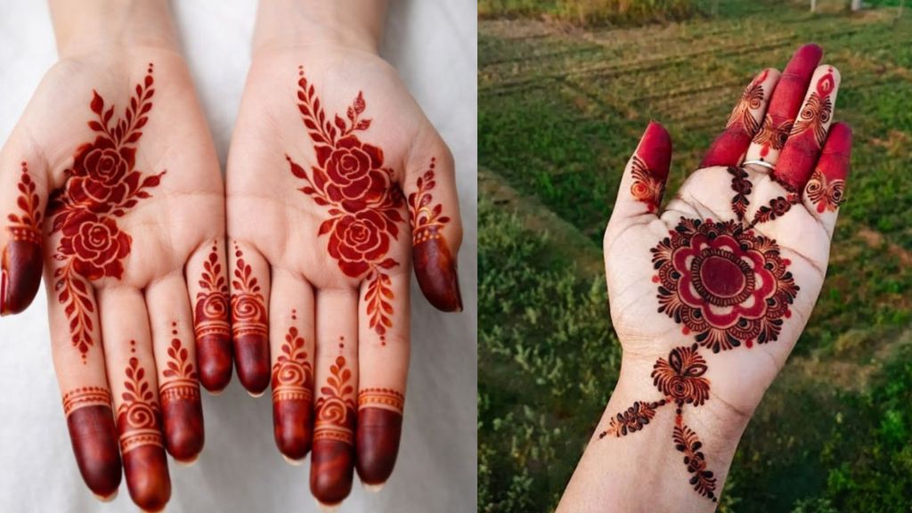 Floral Arabic Mehandi Design