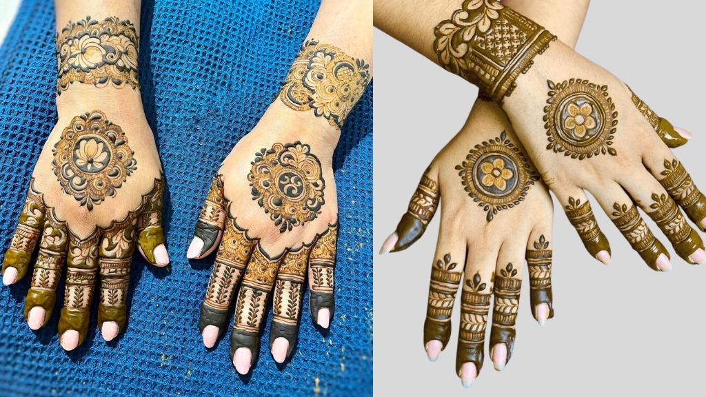 Mehendi Back Design