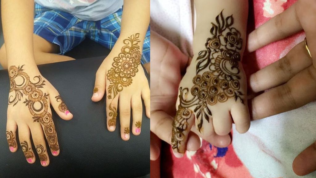 Mehndi Design For Kids